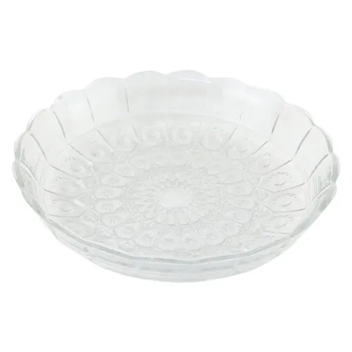 Platou rotund din sticla 30 CM
