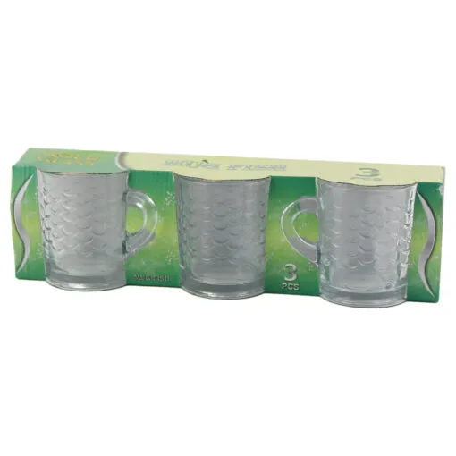 Set 3 cani din sticla Joker Fish