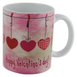 Cana ceramica "Happy Valentine's day" 330 ml