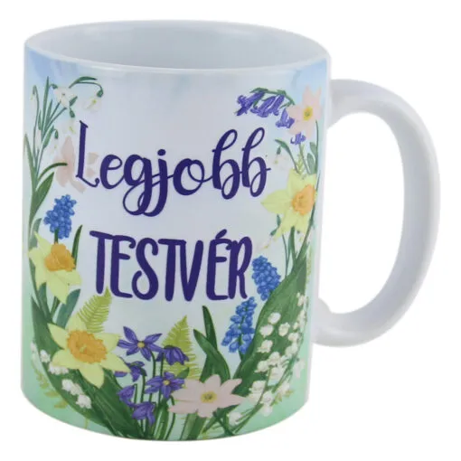 Cana ceramica "Legjobb Testver"