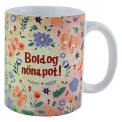 Cana ceramica "Boldog Nonapot!"
