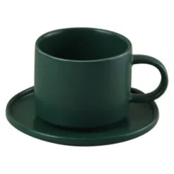 Set 6 cesti cu farfurii din ceramica