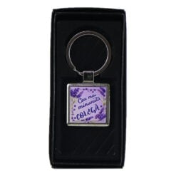 Breloc din metal "Cea mai minunata Colega"