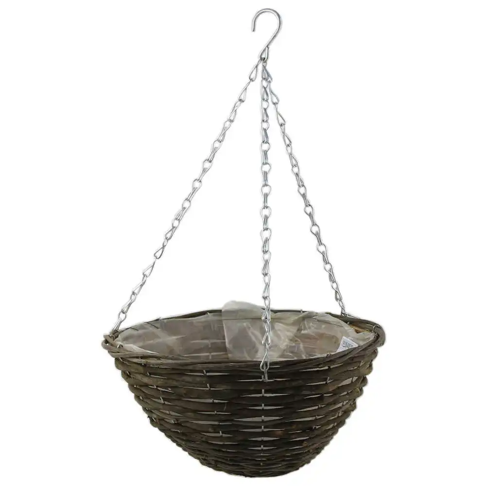 Ghiveci suspendat din rachita 30x15 CM Ghiveci suspendat din rachita 30x15 CM