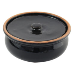 Vas din ceramica cu capac 3 L