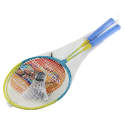 Set 2 rachete Badminton cu minge