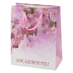 Punga cadou din hartie 18x23 CM "Sok szeretettel"