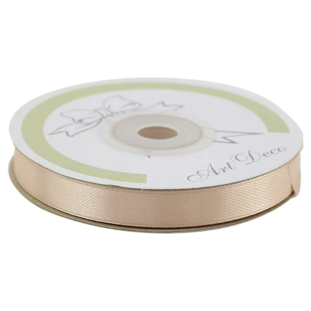 Rola panglica satin Rose Gold 10 mm x 25 m Rola panglica satin Rose Gold 10 mm x 25 m