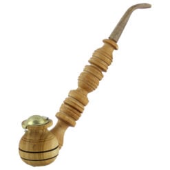 Pipa cu capac din lemn 5x26 CM