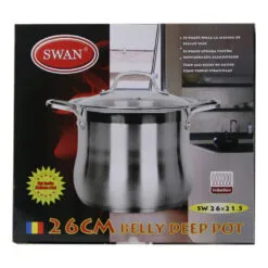 Swan Belly Deep Pot