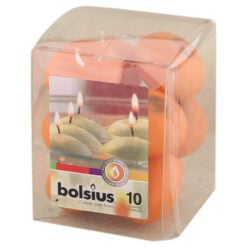 Set 10 lumanari plutitoare 4.5 CM