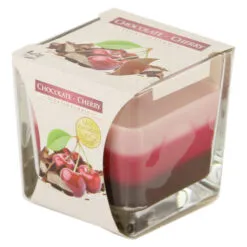 Lumanare parfumata Chocolate Cherry 8x8 CM