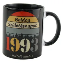 Cana ceramica "Boldog Szuletesnapot" 1993