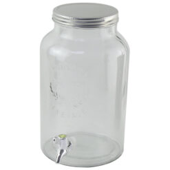 Borcan pentru limonada din sticla cu robinet