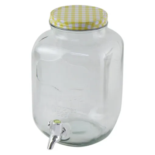 Borcan pentru limonada din sticla cu robinet