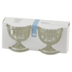 Set 2 pahare suport oua fierte din sticla