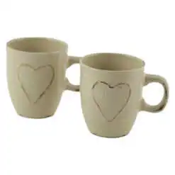 Set 2 cani din ceramica 150 ml