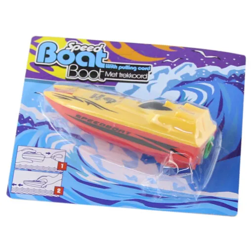 Barca din plastic Speed Boat 13 CM