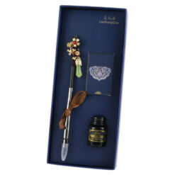 Set Pana de scris Flowers