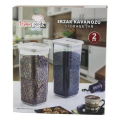Set 2 recipiente pentru condimente din plastic 10.5x24 CM