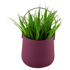 Floare artificiala in ghiveci plastic Cos 10x17 CM