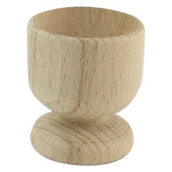 Pahar suport oua fierte din lemn 4x5 CM