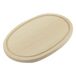 Tocator oval din lemn 30x20 CM