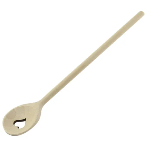 Lingura din lemn Inima 5x30 CM - Se vinde 10 buc./pach.