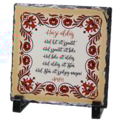 Placa ardezie "Hazi Aldas" 14x14 CM