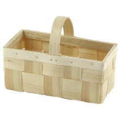 Cos din lemn cu maner 20x9 CM