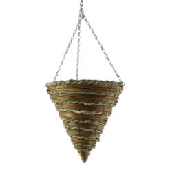 Ghiveci suspendat din rachita 30x31 CM