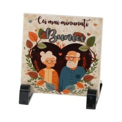 Placa decorativa "Cei mai minunati Bunici" 10x10 CM