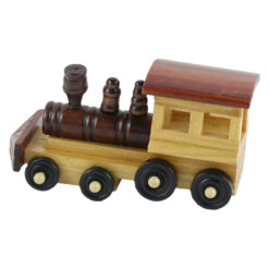Locomotiva vintage din lemn 12 CM