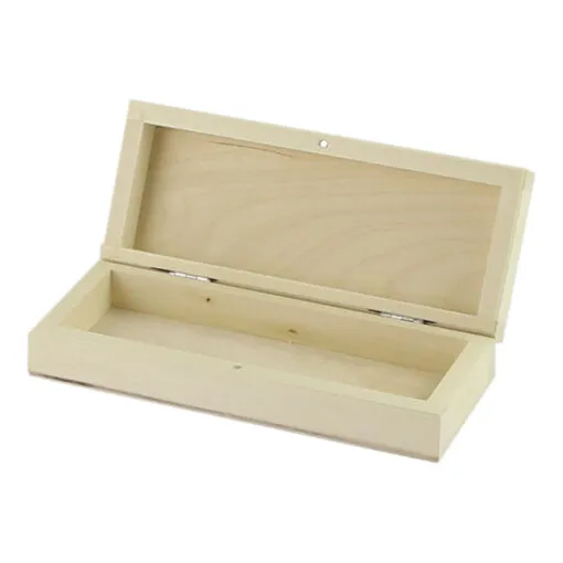 Cutie din lemn natur pentru ochelari 18x7x4 CM