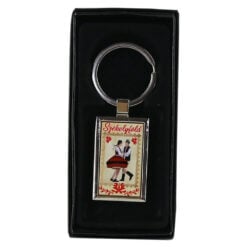 Breloc din metal "Szekelyfold" 4x8 CM
