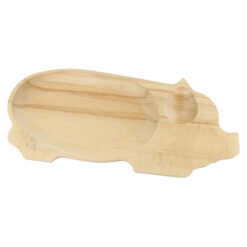 Platou servire din lemn Porc 43x20 CM