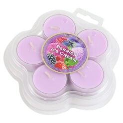 Set 5 lumanari parfumate Tropical Salad/Berries Ice Cream 3.5 CM