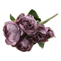Buchet artificial cu trandafiri 30 CM
