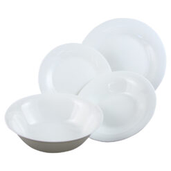 Serviciu de masa din sticla opal 19 piese