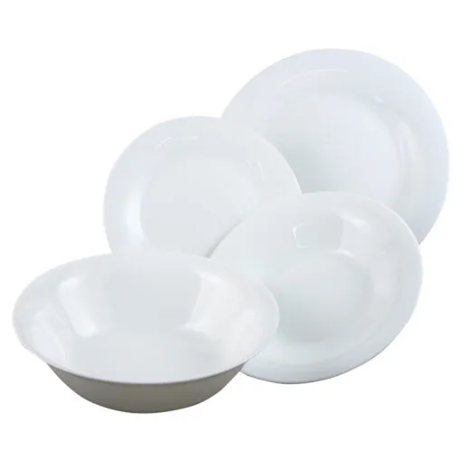 Serviciu de masa din sticla opal 19 piese