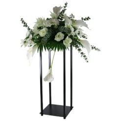 Aranjament floral pe suport metalic 90 CM