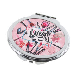 Oglinda de buzunar "GirlBoss" 7x6 CM