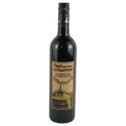 Vin rosu 0.75 L cu eticheta din pluta "Boldog Szuletesnapot! Teged nem lehet elfelejteni!"