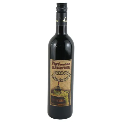 Vin rosu 750 ml "Boldog Szuletesnapot! Teged nem lehet elfelejteni!"cu eticheta din pluta