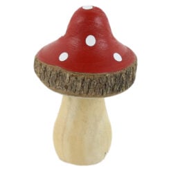 Ciuperca decorativa din lemn 8 CM