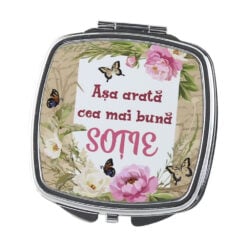 Oglinda de buzunar "Asa arata cea mai buna Sotie"