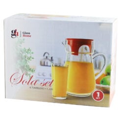 Set 6 pahare cu o carafa Sola Set