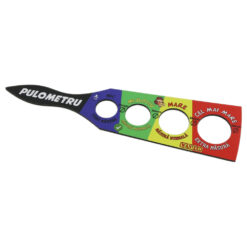 Pulometru colorat cu gauri