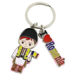 Breloc Figurina in port traditional "I love Romania" 6 CM