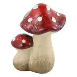 Ciuperca decorativa din ceramica 7x9 CM